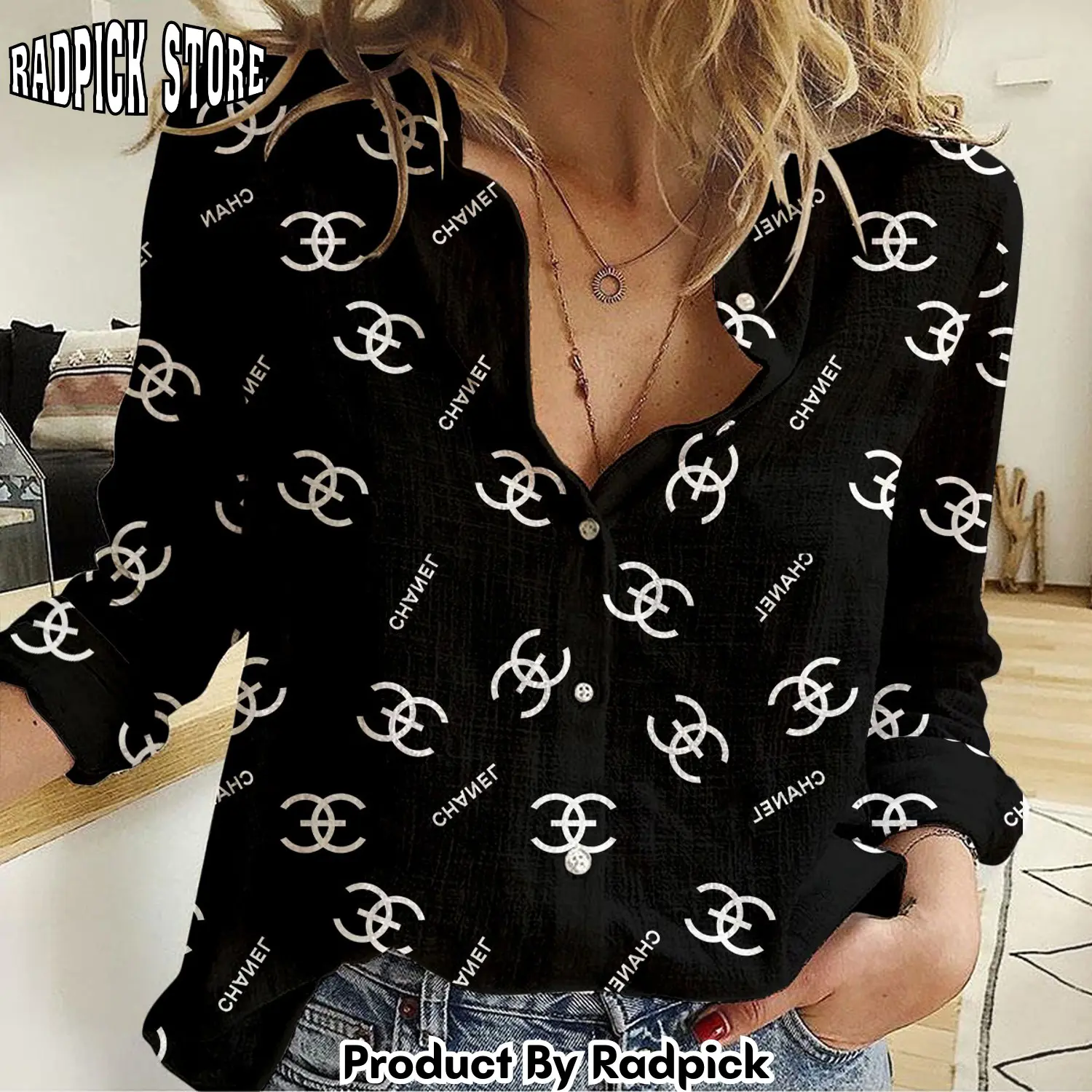Radpick premium chanel elegant shirt rp662386